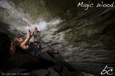 Flo working on "The right hand of Darkness"